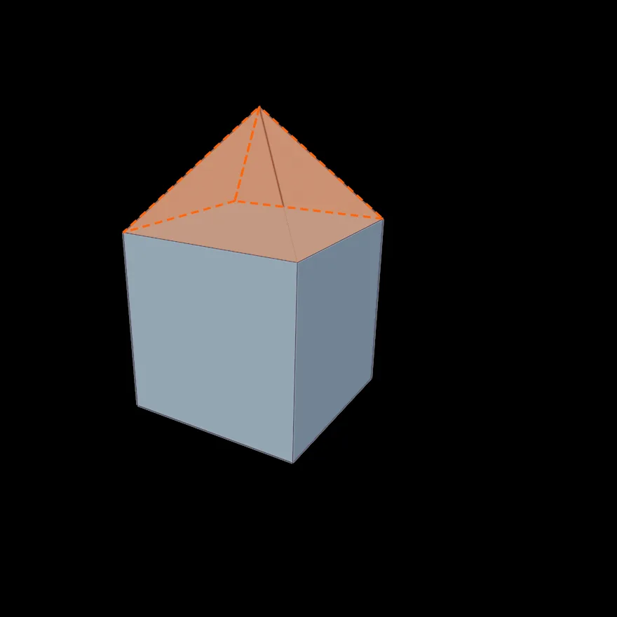 The roof, still picked.