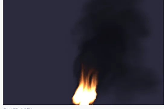 a campfire