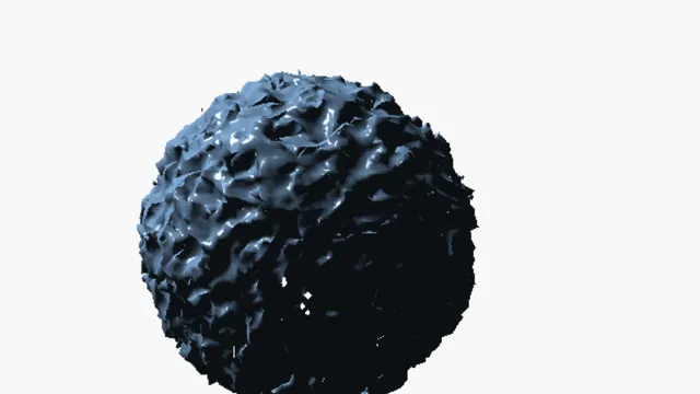a surface that roughens on every hit